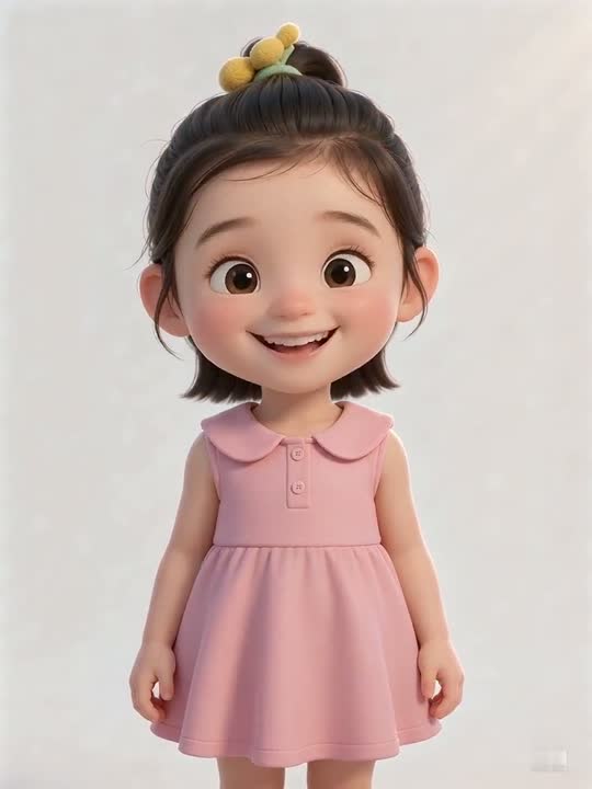The character 鼻 as it appears at the end of its animation